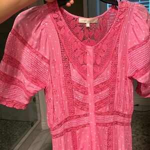 Pink love shack fancy dress